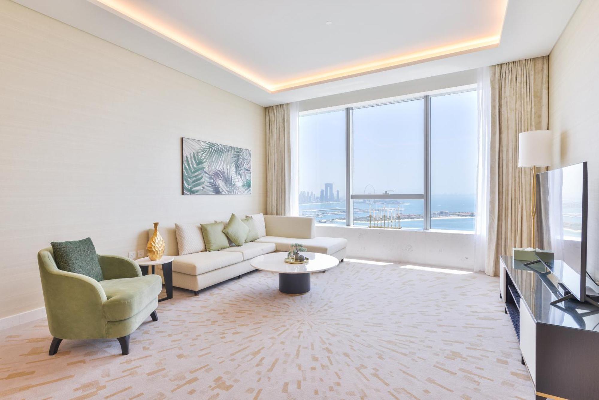 Ultra Luxury Palm Tower With Shared Hotel Facilities Dubai Exteriör bild