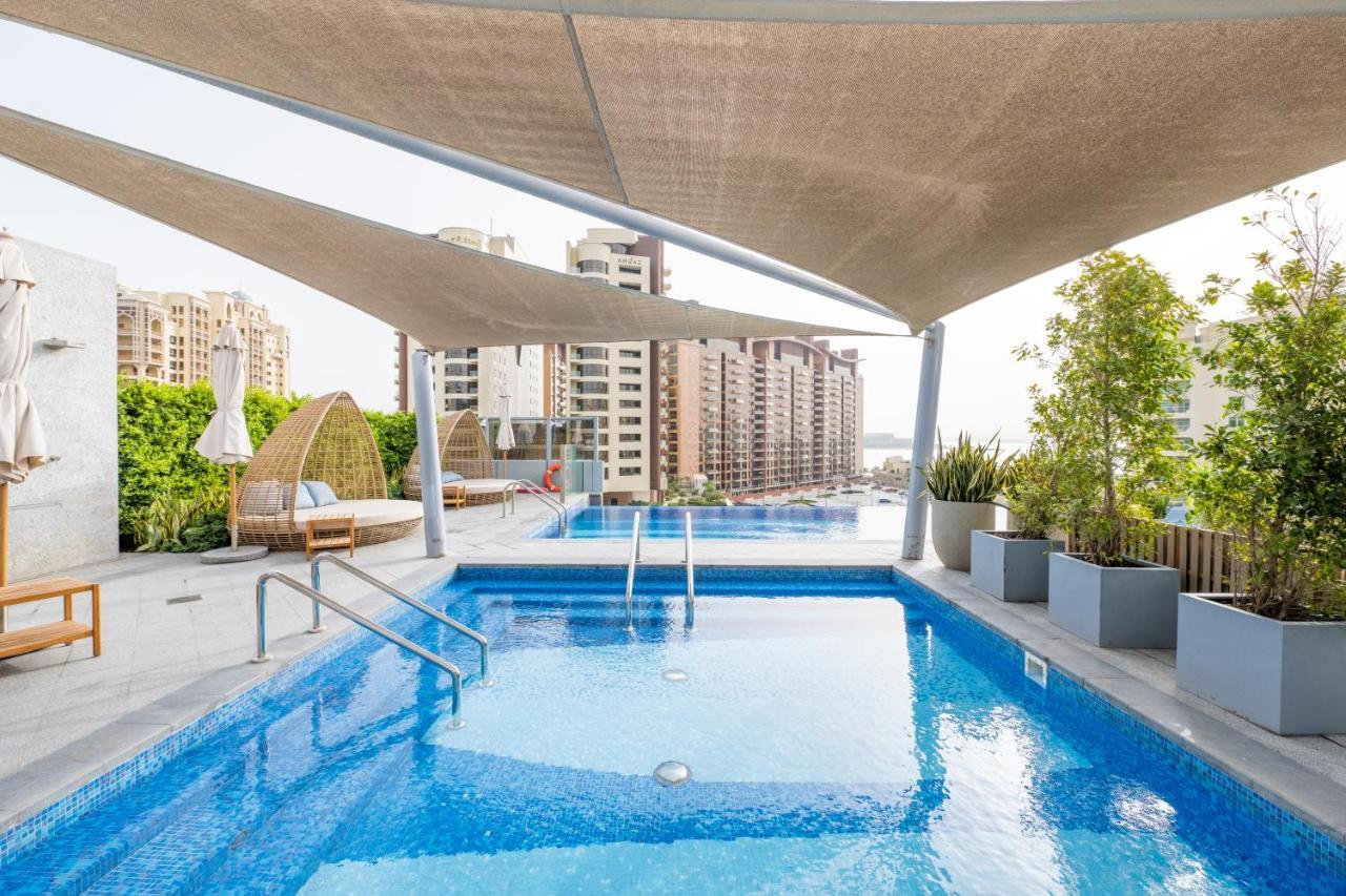 Ultra Luxury Palm Tower With Shared Hotel Facilities Dubai Exteriör bild