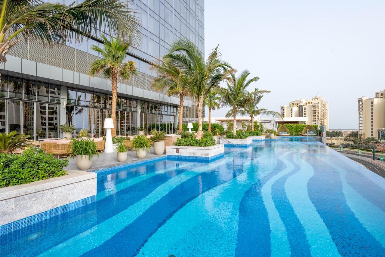 Ultra Luxury Palm Tower With Shared Hotel Facilities Dubai Exteriör bild