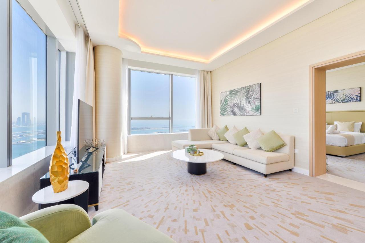 Ultra Luxury Palm Tower With Shared Hotel Facilities Dubai Exteriör bild