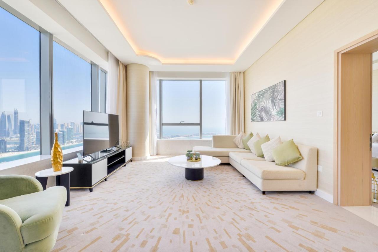 Ultra Luxury Palm Tower With Shared Hotel Facilities Dubai Exteriör bild