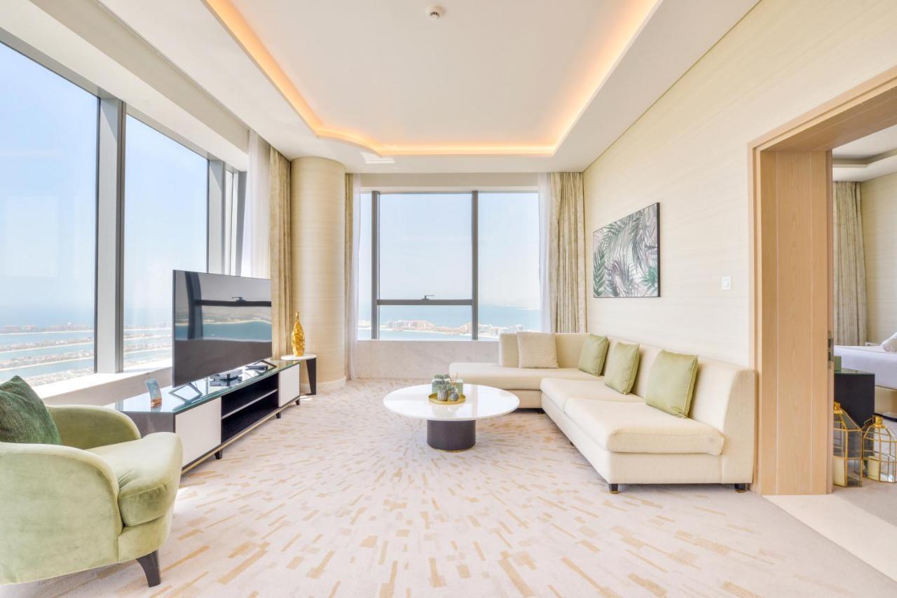 Ultra Luxury Palm Tower With Shared Hotel Facilities Dubai Exteriör bild